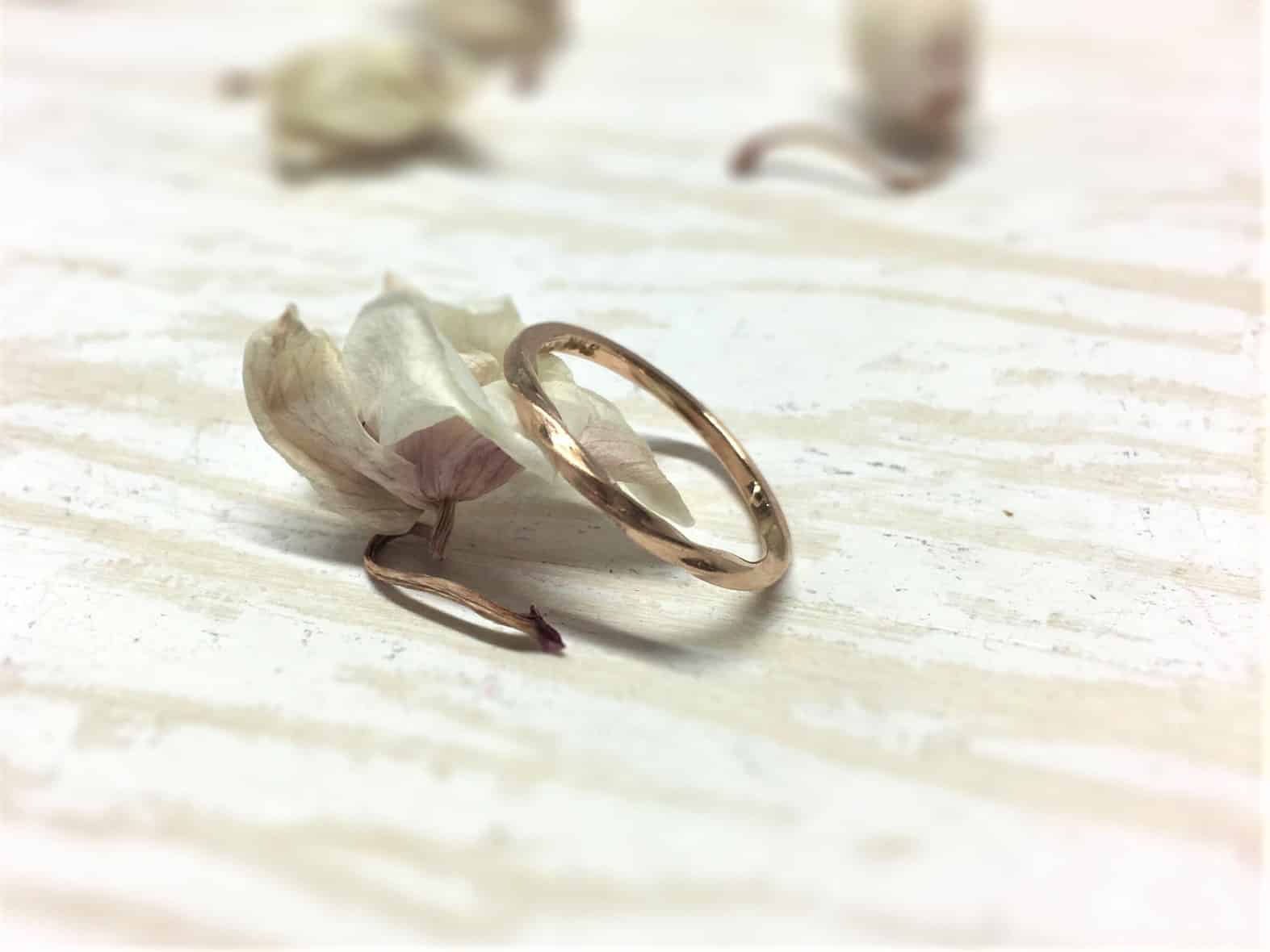 Möbiusring aus Rotgold "Parthenea 1" 3 Möbiusring aus Rotgold "Parthenea 1" – Bild 3