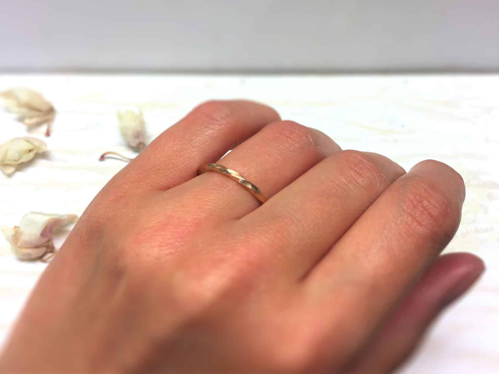 Möbiusring aus Rotgold "Parthenea 1" 4 Möbiusring aus Rotgold "Parthenea 1" – Bild 4